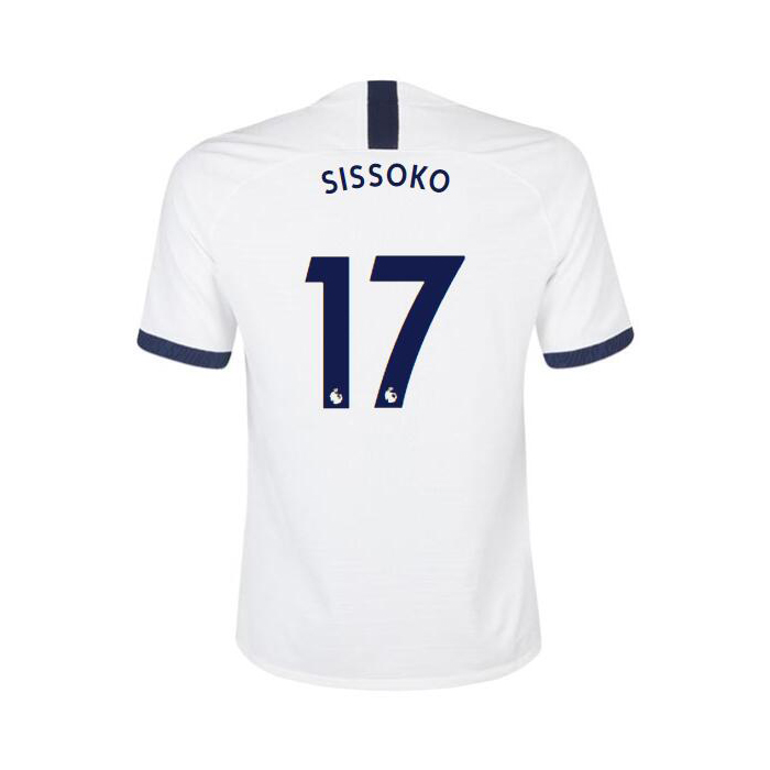 Mujer Moussa Sissoko 17 1ª Equipación Blanco Camiseta 2019/20 La Camisa Chile