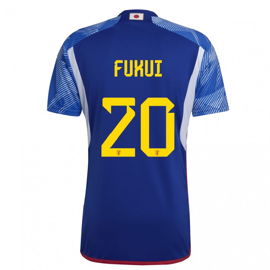 Kandiny Niño Camiseta Japón Taichi Fukui #20 Azul Real 1ª Equipación 22-24 La Camisa Chile