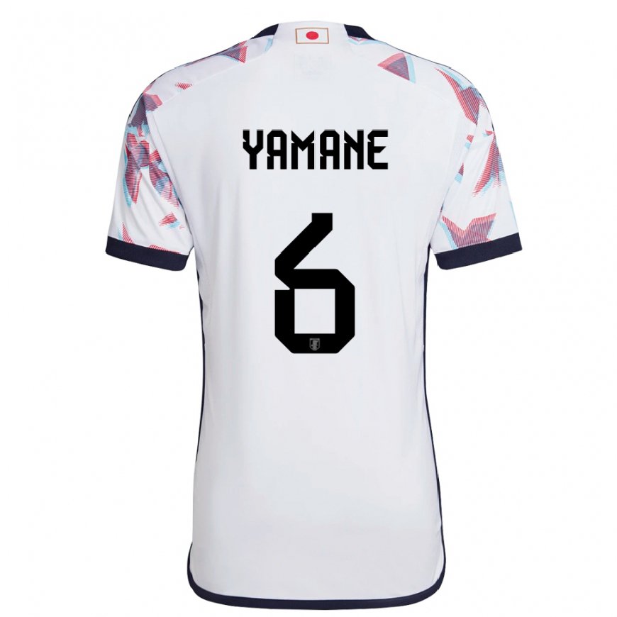 Kandiny Niño Camiseta Japón Riku Yamane #6 Blanco 2ª Equipación 22-24 La Camisa Chile