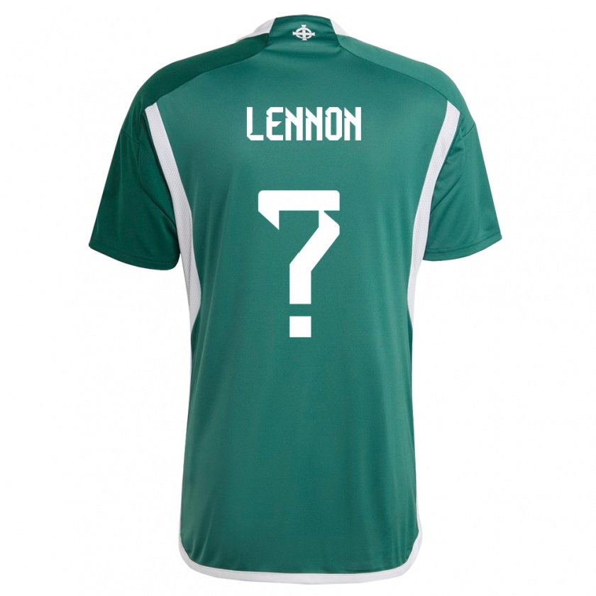 Kandiny Niño Camiseta Irlanda Del Norte Gallagher Lennon #0 Verde 1ª Equipación 24-26 La Camisa Chile