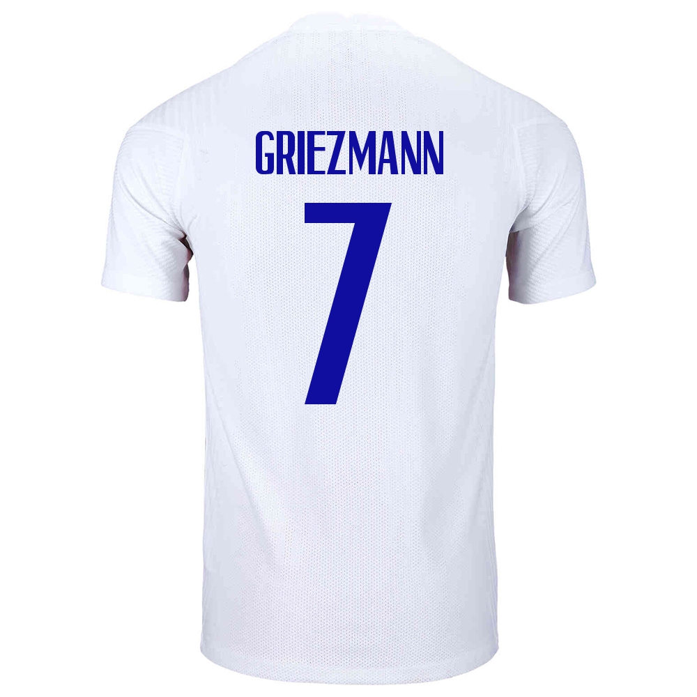 animal Expectativa Evaluable Kandiny - Hombre Selección de fútbol de Francia Camiseta Antoine Griezmann  #7 2ª Equipación Blanco 2021 Chile