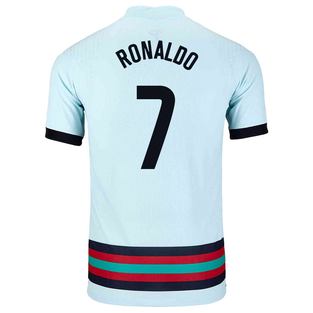 Kandiny - Niño Selección de fútbol de Portugal Camiseta Cristiano Ronaldo  #7 1ª Equipación Rojo 2021 Chile