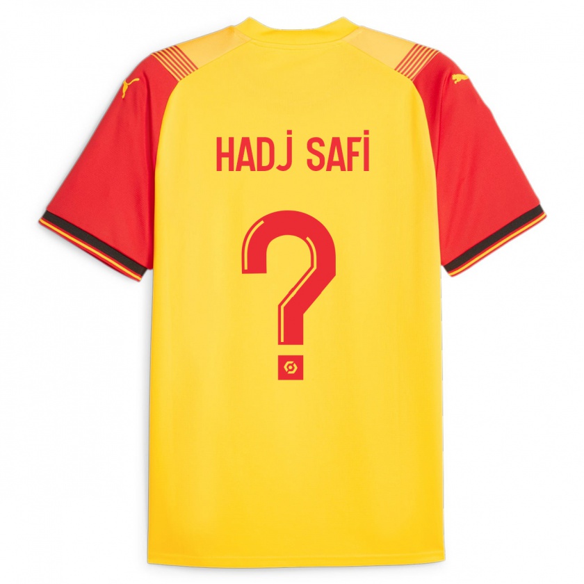 Kandiny Niño Camiseta Souhina Hadj Safi #0 Amarillo 1ª Equipación 2023/24 La Camisa Chile