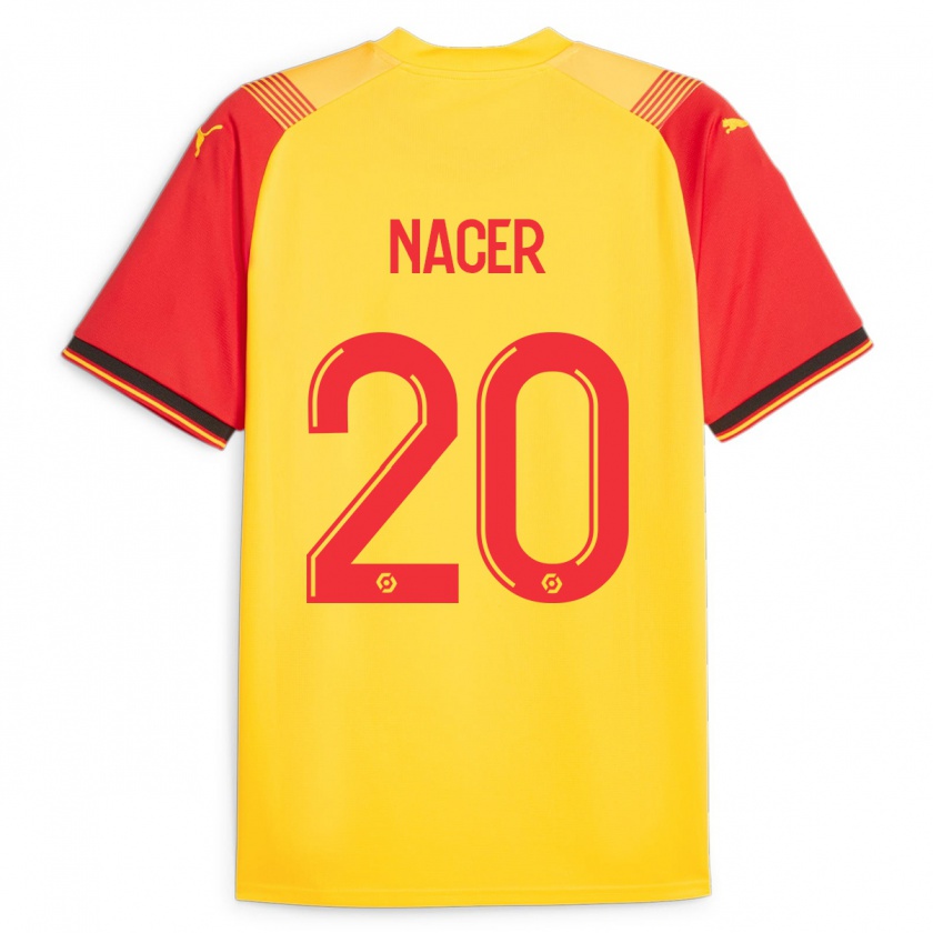 Kandiny Niño Camiseta Myriem Nacer #20 Amarillo 1ª Equipación 2023/24 La Camisa Chile