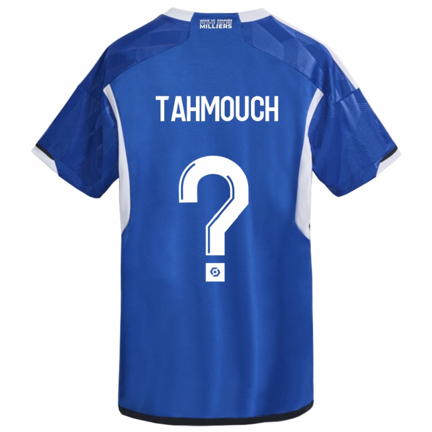 Kandiny Niño Camiseta Mathieu Tahmouch #0 Azul 1ª Equipación 2023/24 La Camisa Chile