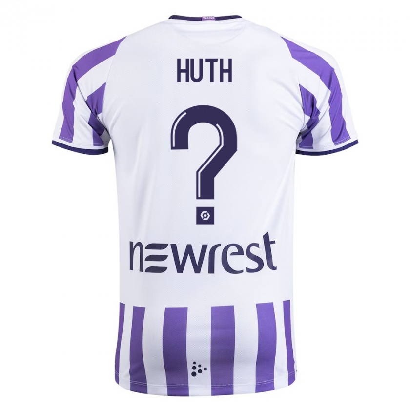 Kandiny Niño Camiseta Lony Huth #0 Blanco 1ª Equipación 2023/24 La Camisa Chile