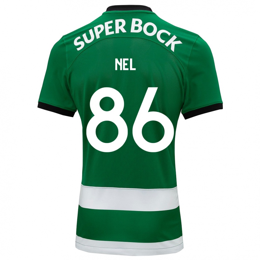 Kandiny Niño Camiseta Rafael Nel #86 Verde 1ª Equipación 2023/24 La Camisa Chile