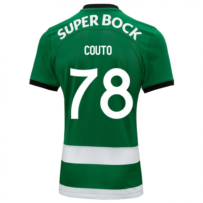 Kandiny Niño Camiseta Mauro Couto #78 Verde 1ª Equipación 2023/24 La Camisa Chile