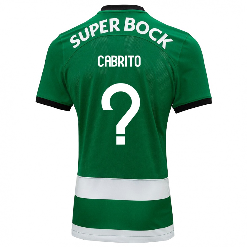 Kandiny Niño Camiseta Rodrigo Cabrito #0 Verde 1ª Equipación 2023/24 La Camisa Chile