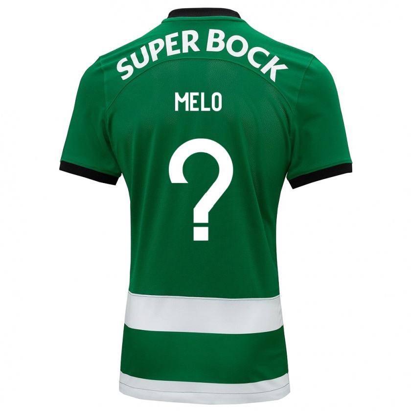 Kandiny Niño Camiseta Rafael Melo #0 Verde 1ª Equipación 2023/24 La Camisa Chile