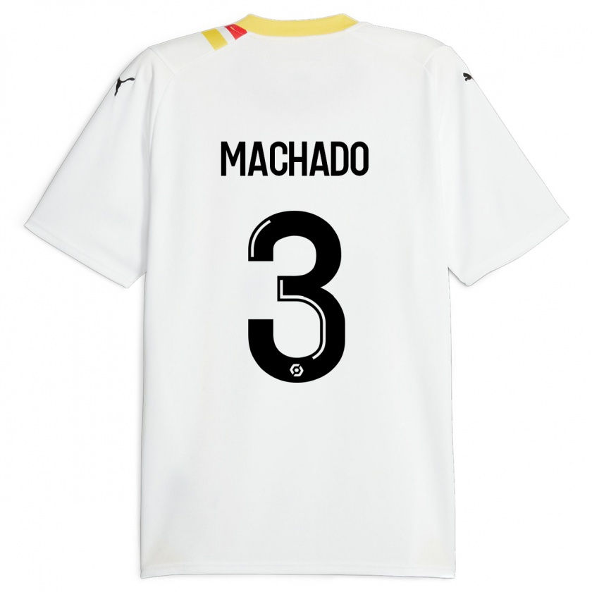 Kandiny Niño Camiseta Deiver Machado #3 Negro 2ª Equipación 2023/24 La Camisa Chile