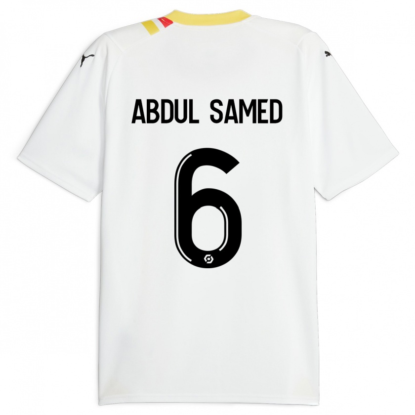 Kandiny Niño Camiseta Salis Abdul Samed #6 Negro 2ª Equipación 2023/24 La Camisa Chile