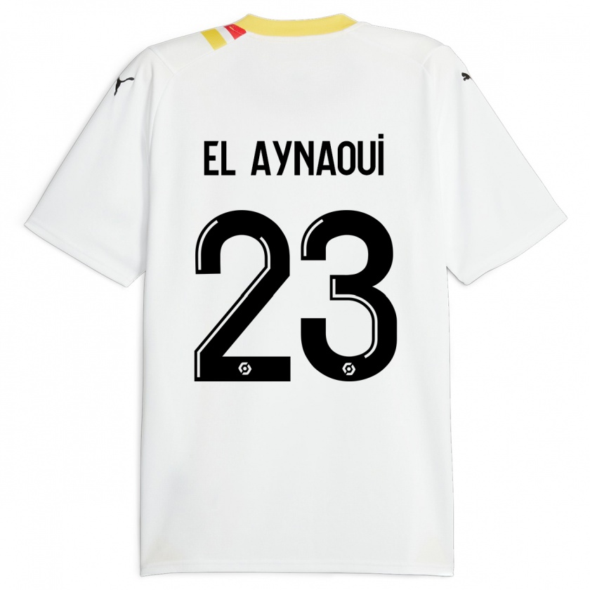 Kandiny Niño Camiseta Neil El Aynaoui #23 Negro 2ª Equipación 2023/24 La Camisa Chile