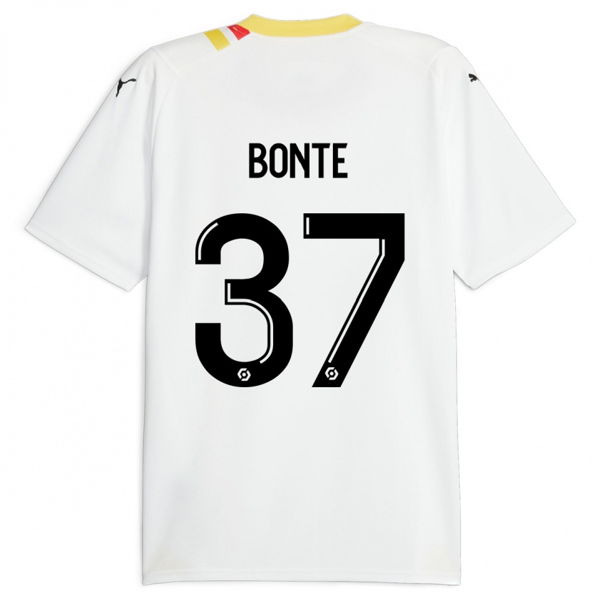 Kandiny Niño Camiseta Nolan Bonte #37 Negro 2ª Equipación 2023/24 La Camisa Chile