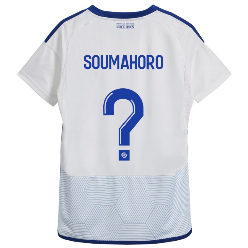 Kandiny Niño Camiseta Mohamed Soumahoro #0 Blanco 2ª Equipación 2023/24 La Camisa Chile