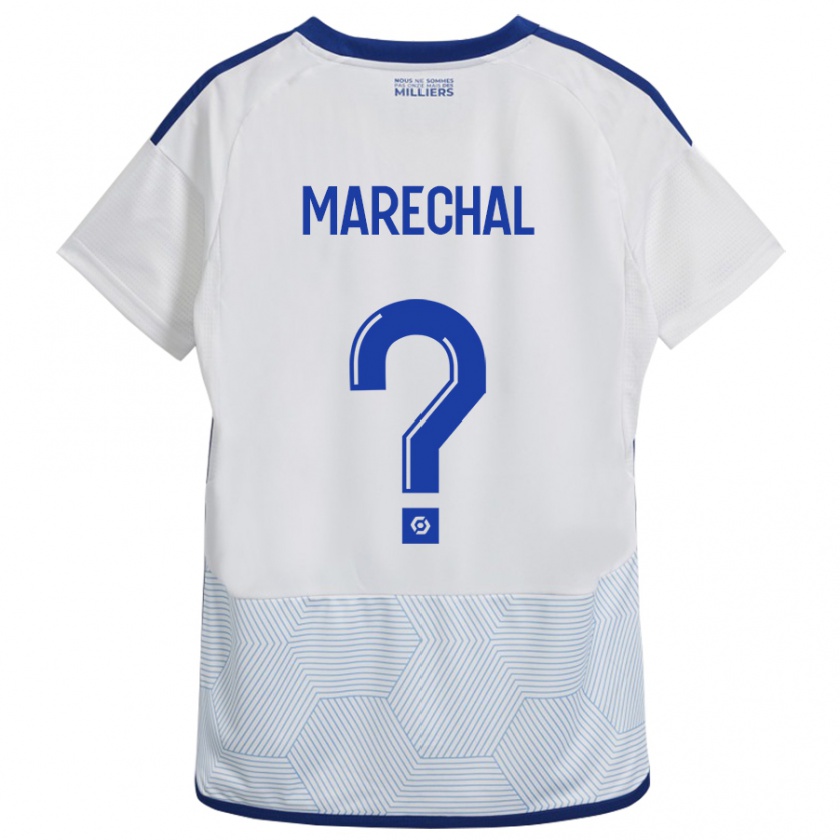 Kandiny Niño Camiseta Max Marechal #0 Blanco 2ª Equipación 2023/24 La Camisa Chile