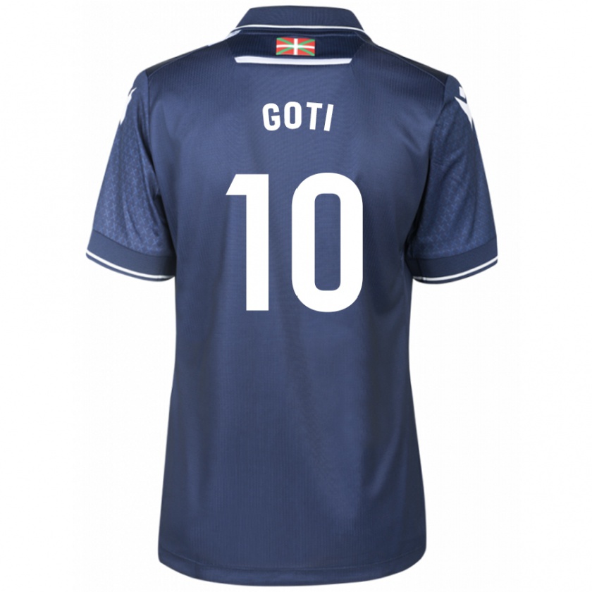 Kandiny Niño Camiseta Mikel Goti #10 Armada 2ª Equipación 2023/24 La Camisa Chile