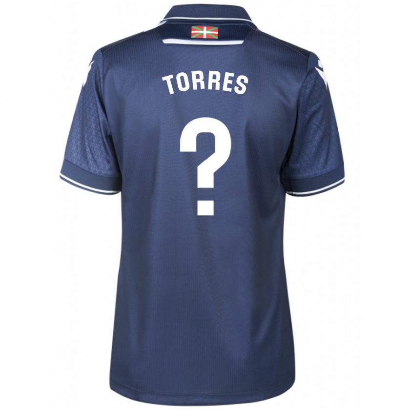 Kandiny Niño Camiseta Domenic Torres #0 Armada 2ª Equipación 2023/24 La Camisa Chile