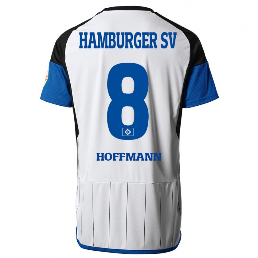 Kandiny Hombre Camiseta Nick Hoffmann #8 Blanco 1ª Equipación 2023/24 La Camisa Chile