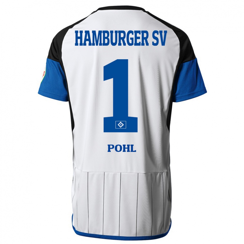 Kandiny Hombre Camiseta Christina Pohl #1 Blanco 1ª Equipación 2023/24 La Camisa Chile