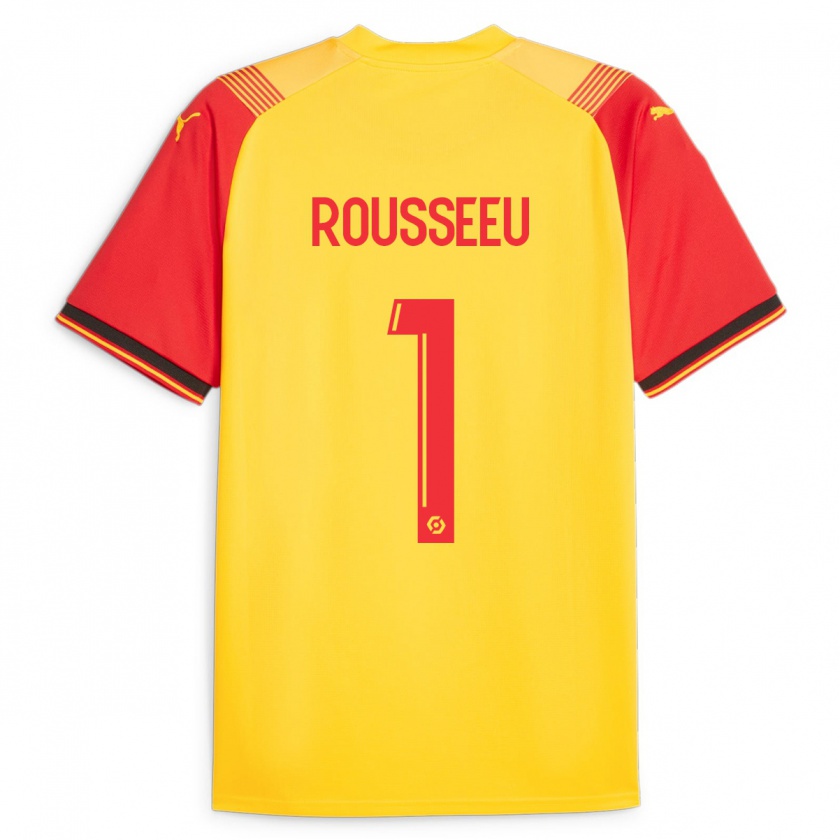 Kandiny Hombre Camiseta Justine Rousseeu #1 Amarillo 1ª Equipación 2023/24 La Camisa Chile