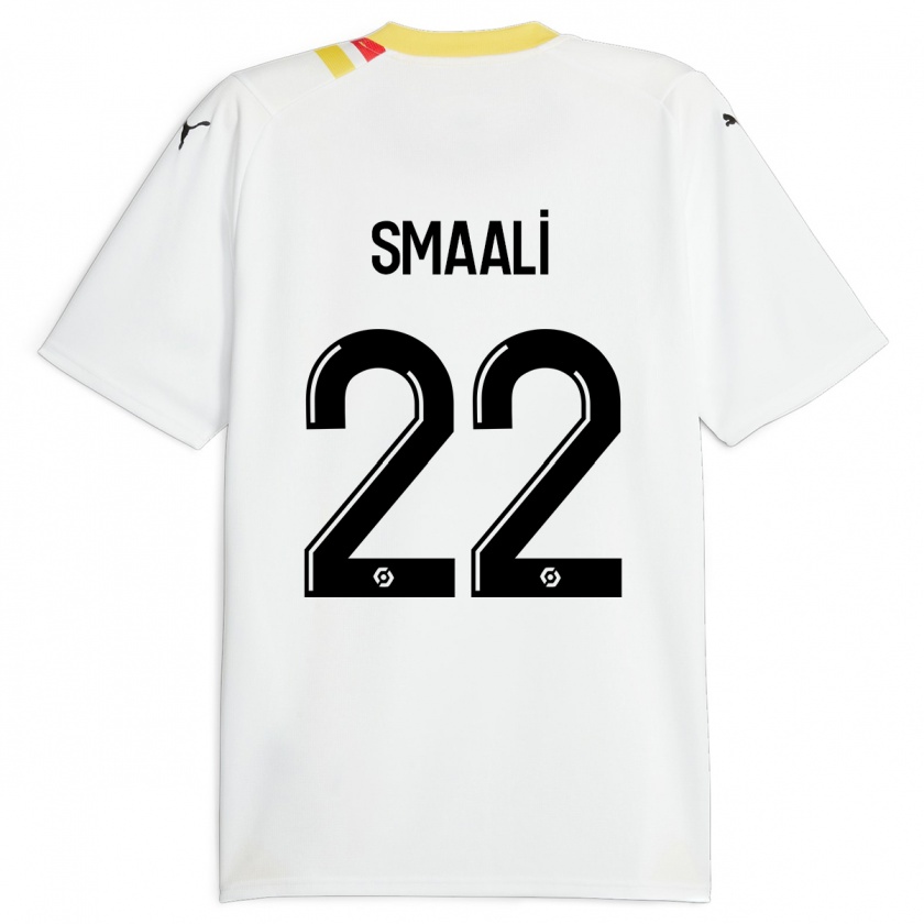 Kandiny Hombre Camiseta Emma Smaali #22 Negro 2ª Equipación 2023/24 La Camisa Chile