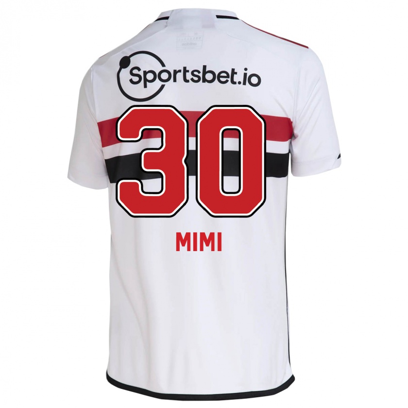 Kandiny Mujer Camiseta Mimi #30 Blanco 1ª Equipación 2023/24 La Camisa Chile