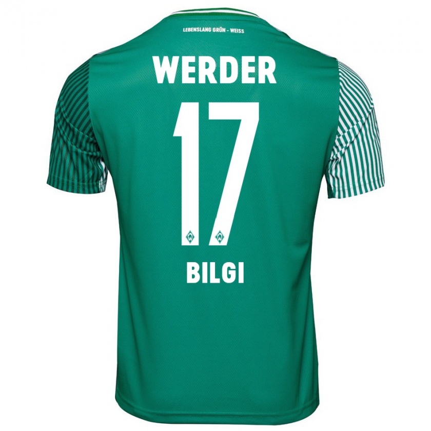 Kandiny Mujer Camiseta Süleyman Bilgi #17 Verde 1ª Equipación 2023/24 La Camisa Chile