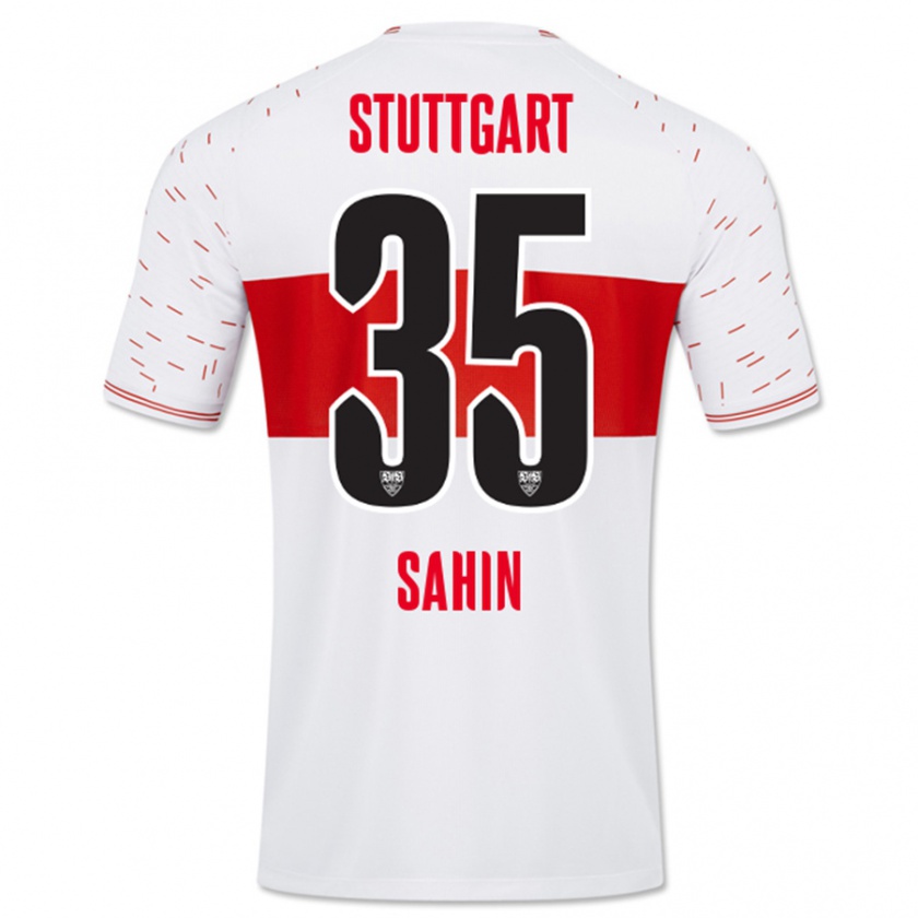 Kandiny Mujer Camiseta Mehmet Sahin #35 Blanco 1ª Equipación 2023/24 La Camisa Chile