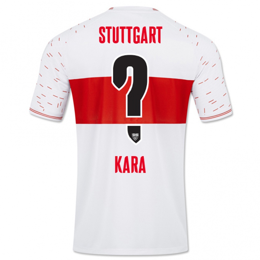 Kandiny Mujer Camiseta Semih Kara #0 Blanco 1ª Equipación 2023/24 La Camisa Chile