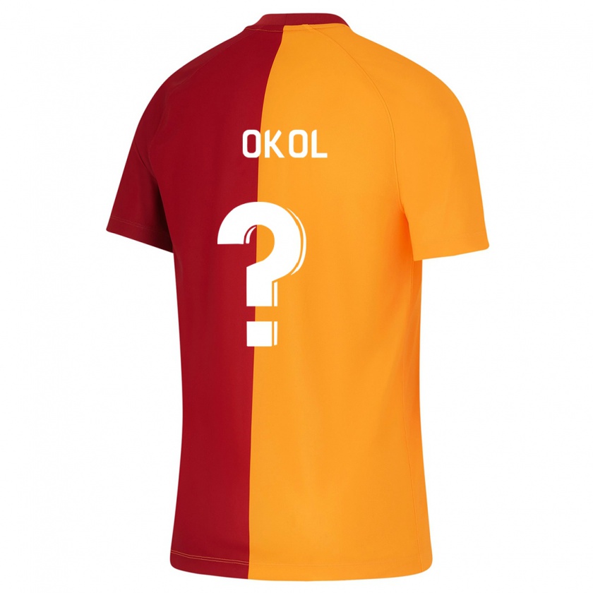 Kandiny Mujer Camiseta Umut Okol #0 Naranja 1ª Equipación 2023/24 La Camisa Chile