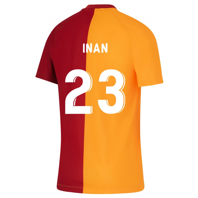 Kandiny Mujer Camiseta Müge İnan #23 Naranja 1ª Equipación 2023/24 La Camisa Chile