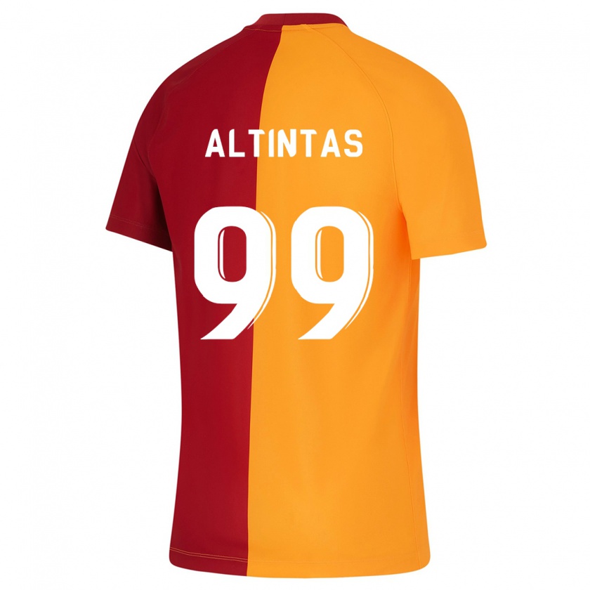 Kandiny Mujer Camiseta Benan Altıntaş #99 Naranja 1ª Equipación 2023/24 La Camisa Chile