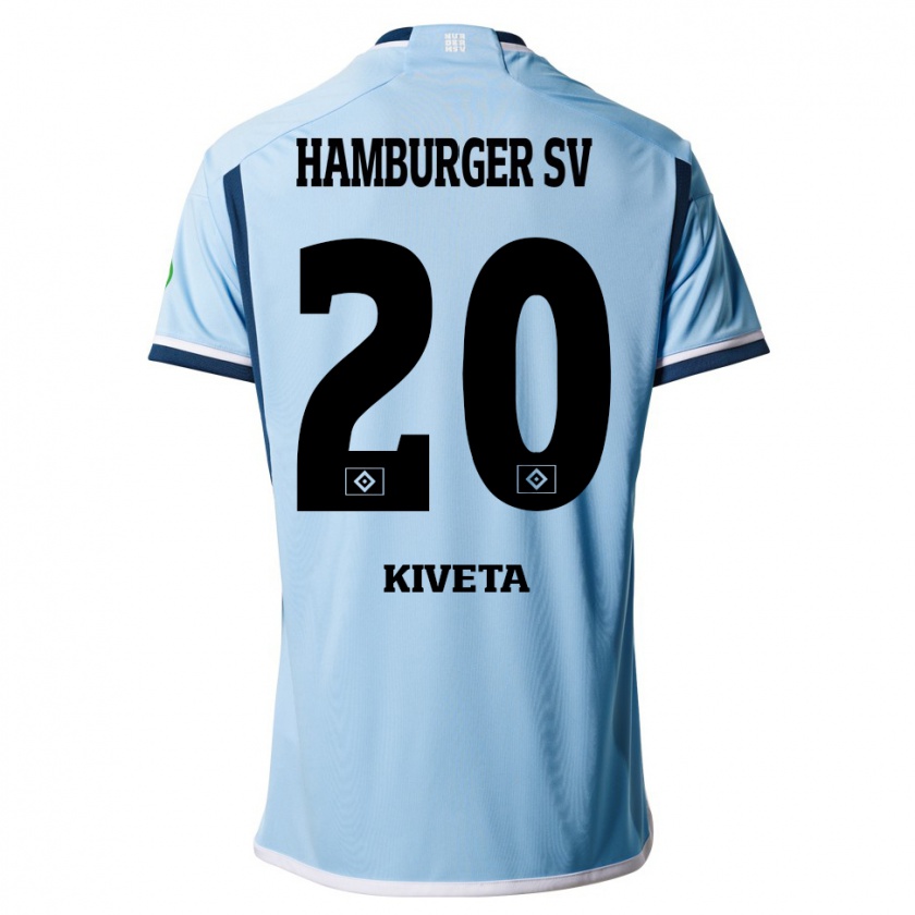 Kandiny Mujer Camiseta Glory Kiveta #20 Azul 2ª Equipación 2023/24 La Camisa Chile