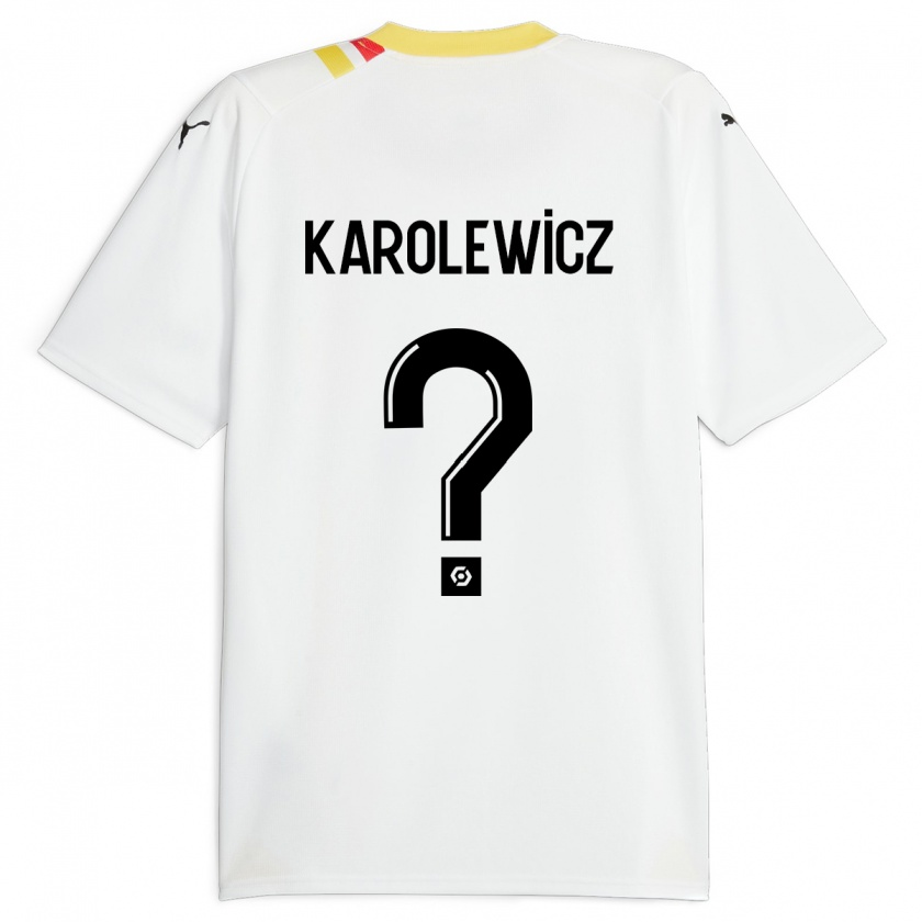 Kandiny Mujer Camiseta Roman Karolewicz #0 Negro 2ª Equipación 2023/24 La Camisa Chile