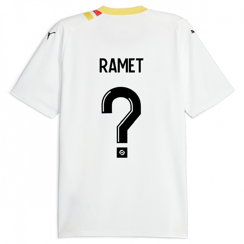 Kandiny Mujer Camiseta Simon Ramet #0 Negro 2ª Equipación 2023/24 La Camisa Chile