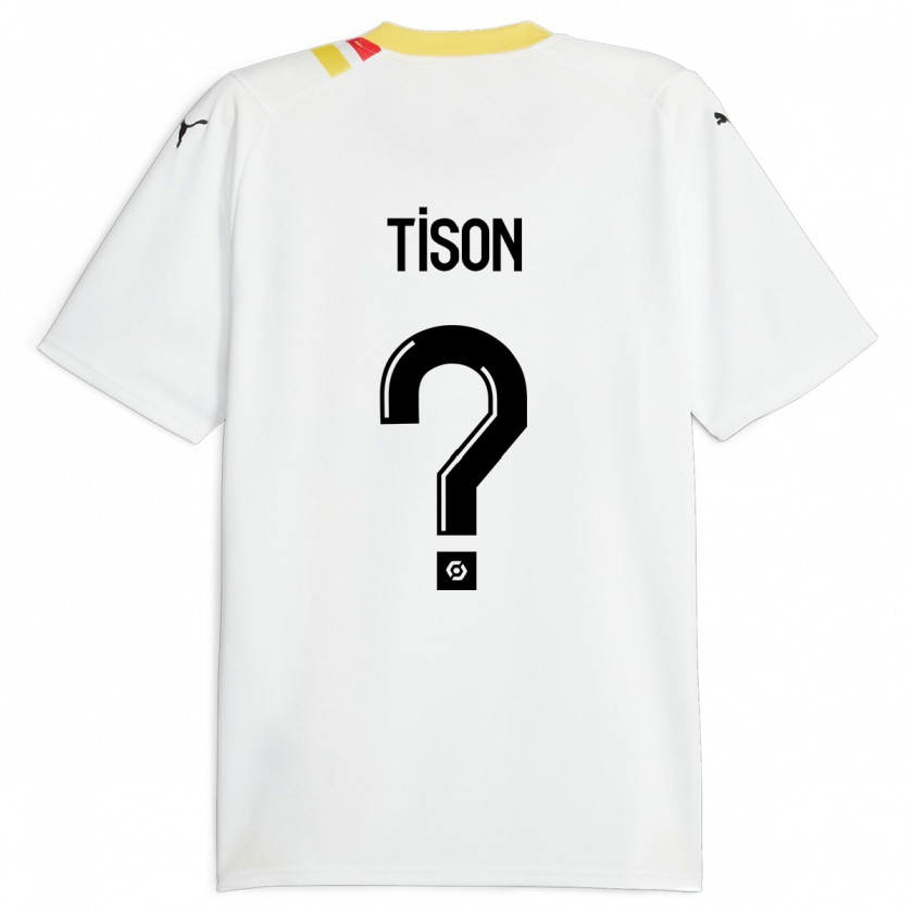 Kandiny Mujer Camiseta Nathan Tison #0 Negro 2ª Equipación 2023/24 La Camisa Chile