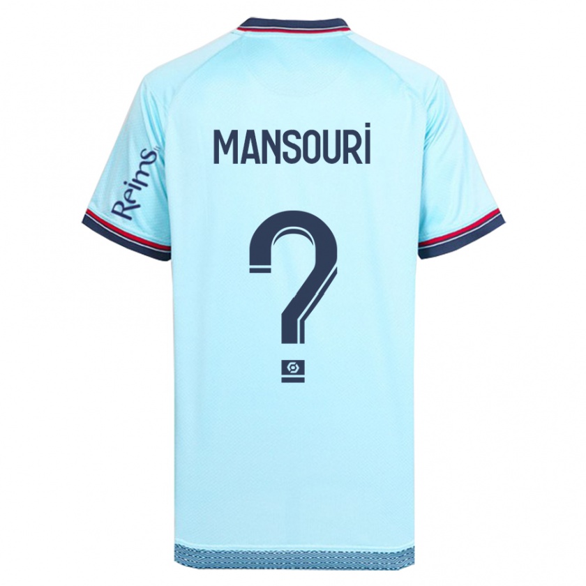 Kandiny Mujer Camiseta Keryane Mansouri #0 Cielo Azul 2ª Equipación 2023/24 La Camisa Chile