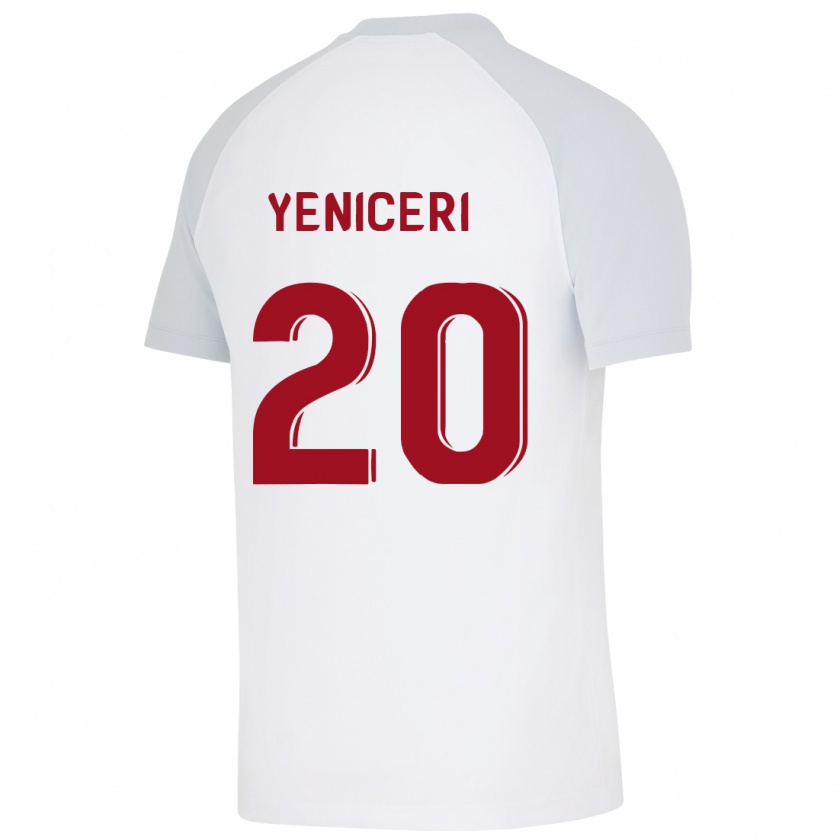 Kandiny Mujer Camiseta Berna Yeniçeri #20 Blanco 2ª Equipación 2023/24 La Camisa Chile