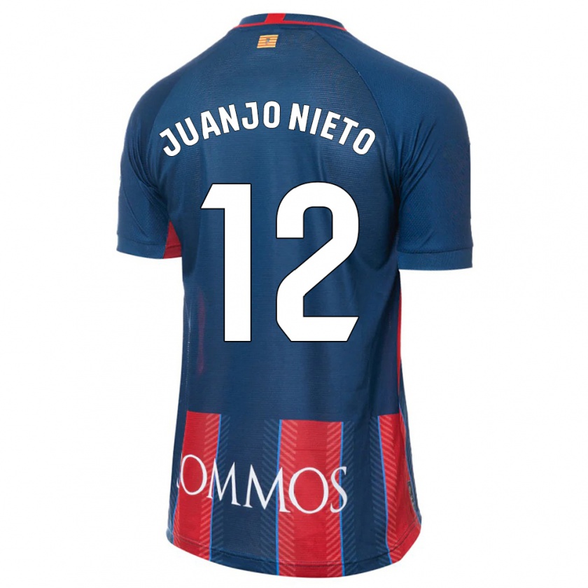 Kandiny Niño Camiseta Juanjo Nieto #12 Armada 1ª Equipación 2023/24 La Camisa Chile