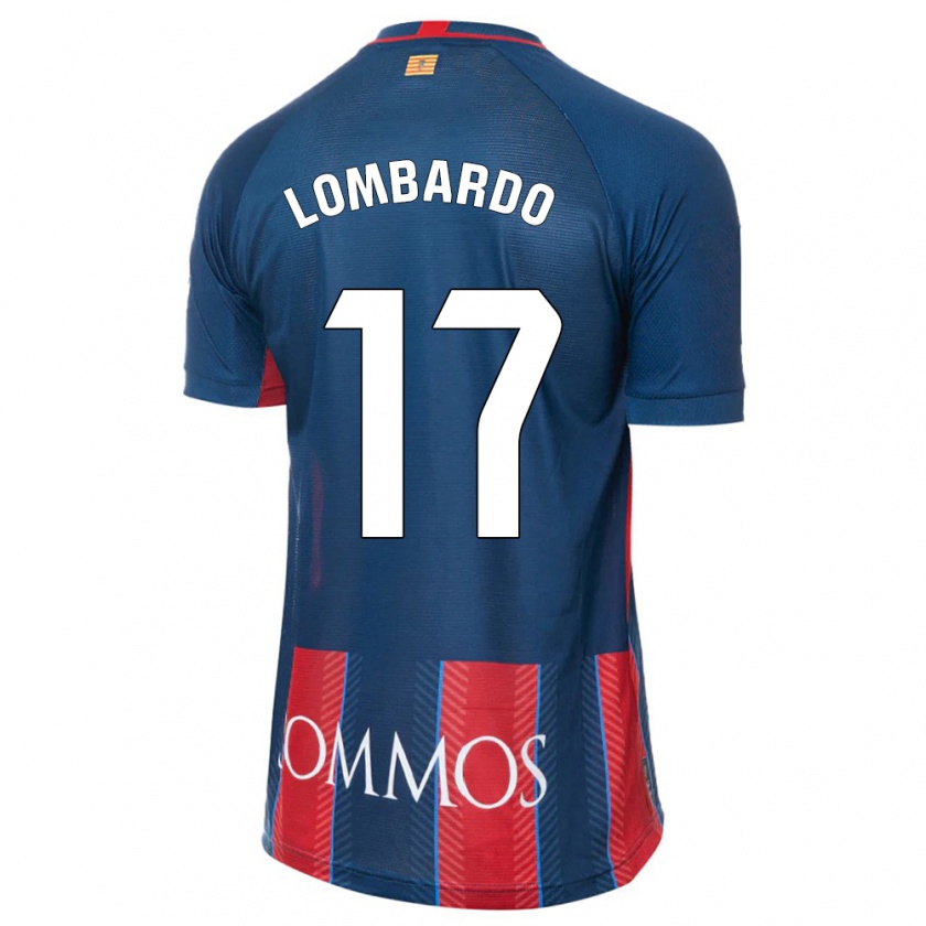 Kandiny Niño Camiseta Enzo Lombardo #17 Armada 1ª Equipación 2023/24 La Camisa Chile