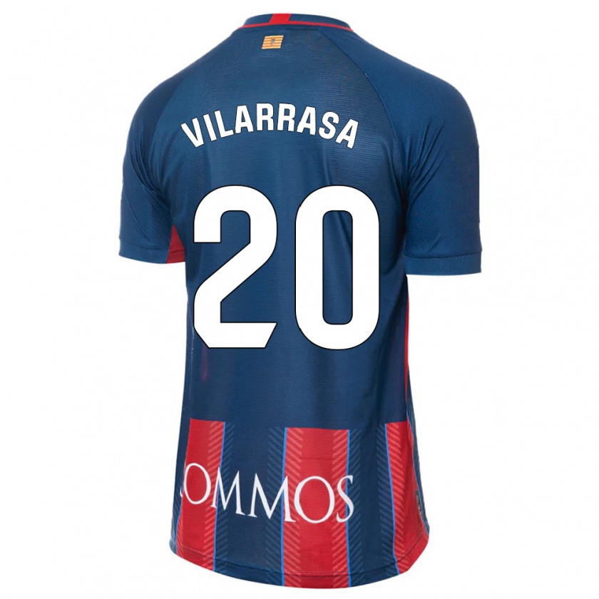 Kandiny Niño Camiseta Ignasi Vilarrasa #20 Armada 1ª Equipación 2023/24 La Camisa Chile