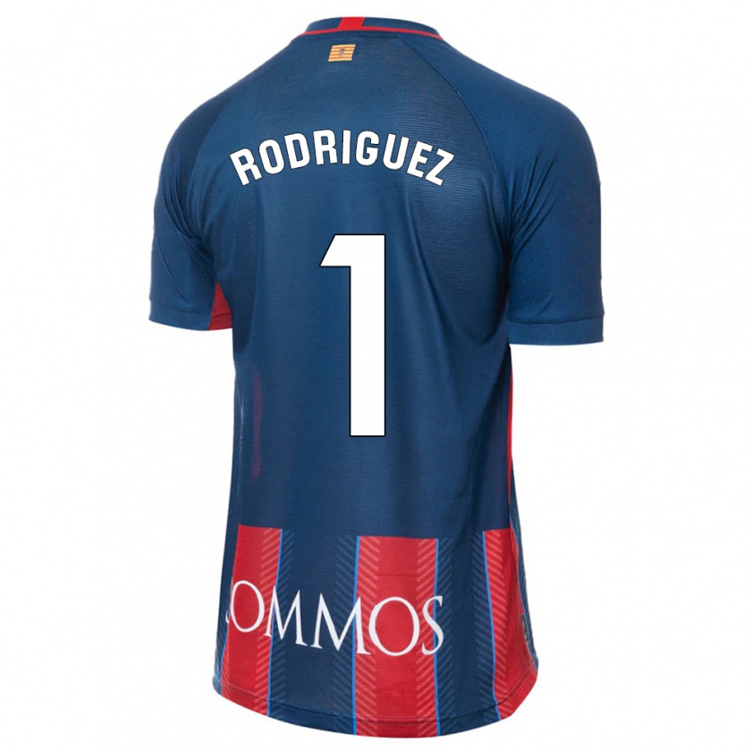 Kandiny Niño Camiseta Nuria Rodríguez #1 Armada 1ª Equipación 2023/24 La Camisa Chile