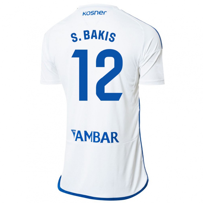 Kandiny Niño Camiseta Sinan Bakış #12 Blanco 1ª Equipación 2023/24 La Camisa Chile