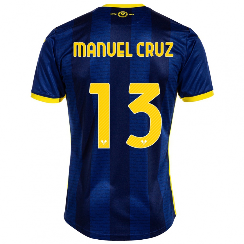 Kandiny Niño Camiseta Juan Manuel Cruz #13 Armada 1ª Equipación 2023/24 La Camisa Chile