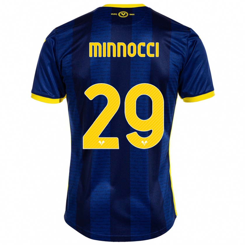 Kandiny Niño Camiseta Valerio Minnocci #29 Armada 1ª Equipación 2023/24 La Camisa Chile