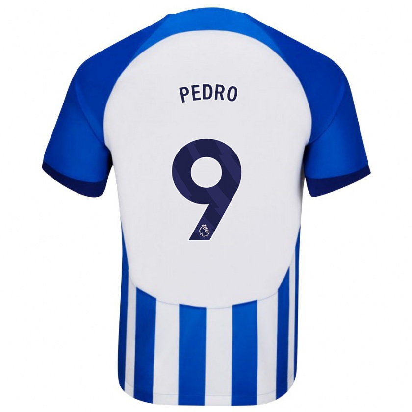 Kandiny Niño Camiseta João Pedro #9 Azul 1ª Equipación 2023/24 La Camisa Chile