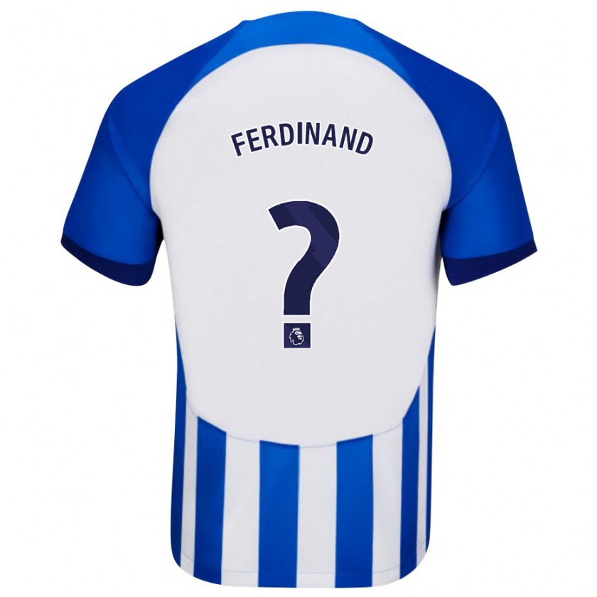 Kandiny Niño Camiseta Lorenz Ferdinand #0 Azul 1ª Equipación 2023/24 La Camisa Chile