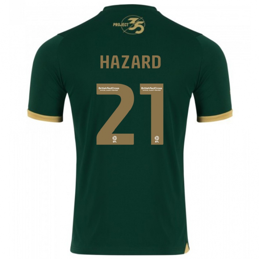 Kandiny Niño Camiseta Conor Hazard #21 Verde 1ª Equipación 2023/24 La Camisa Chile