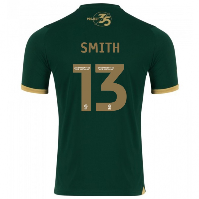 Kandiny Niño Camiseta Grace Smith #13 Verde 1ª Equipación 2023/24 La Camisa Chile